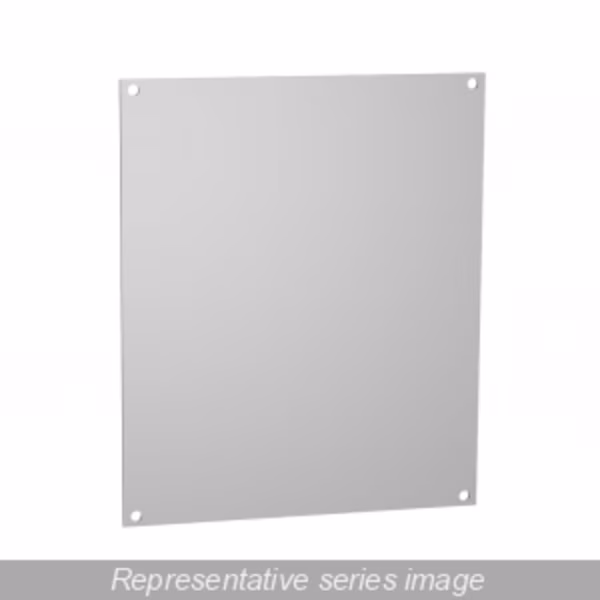 Panel, 4.88 in. W x 4.88 in. L, Steel